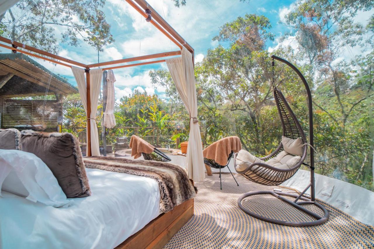 Bubblesky Glamping Guatape Hotel Exterior photo